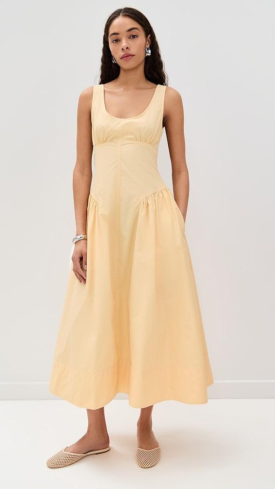 Proenza Schouler White Label Kendall Dress in Tech Cotton | Shopbop Product Image