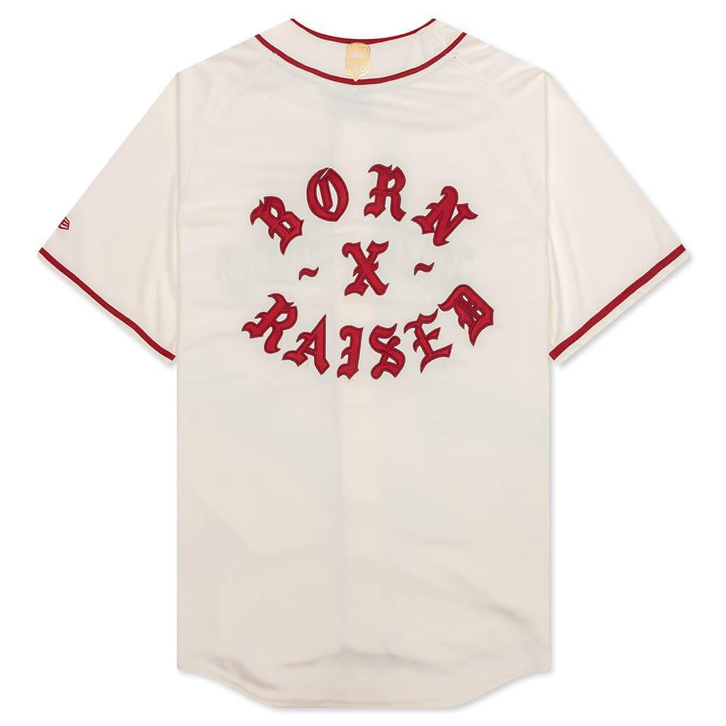 New Era x Born x Raised x Diablos Rojos del México Jersey - Cream Male Product Image