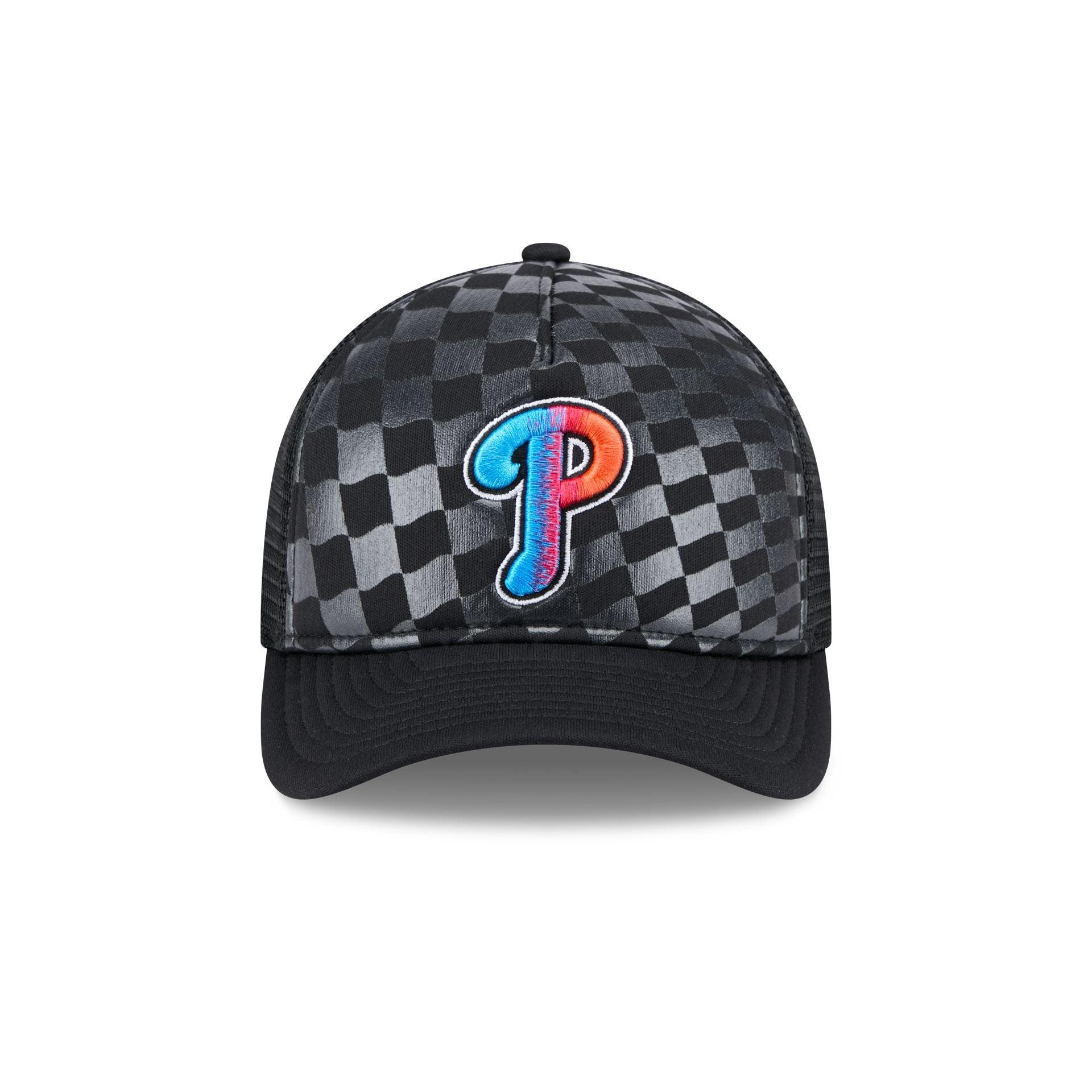 Philadelphia Phillies Gradient Raceway 9FORTY M-Crown A-Frame Trucker Hat Male Product Image
