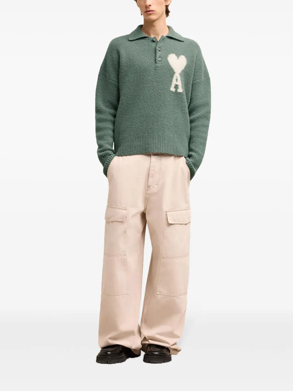 Ami De Coeur polo sweater  Product Image