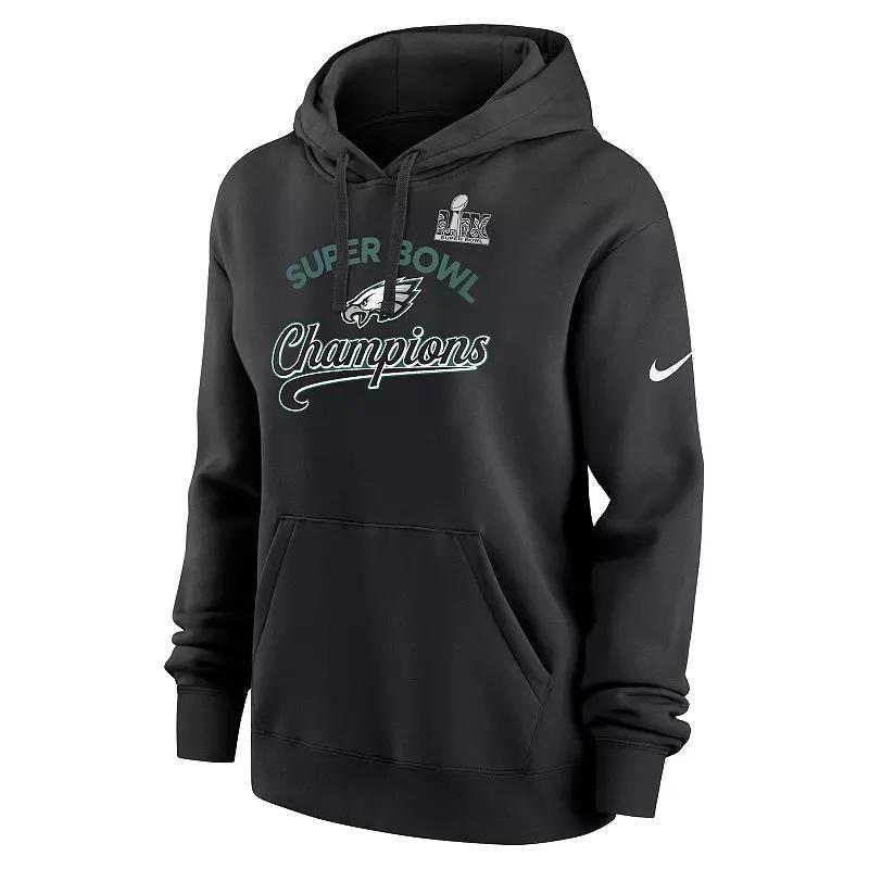 Womens Nike Philadelphia Eagles Super Bowl LIX Champions Tailsweep Hoodie Product Image