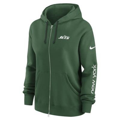 Women's Nike Midnight Green Philadelphia Eagles Phoenix Hoodie Full-Zip Sweatshirt, Size: XL Product Image