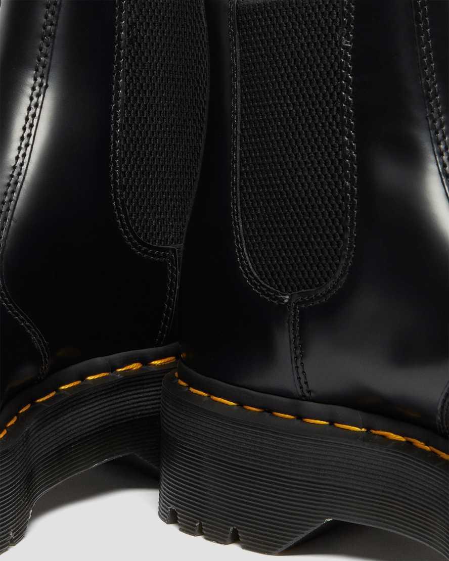 Dr. Martens Womens 2976 Quad Leather Family Matching Platform Chelsea Boots Product Image