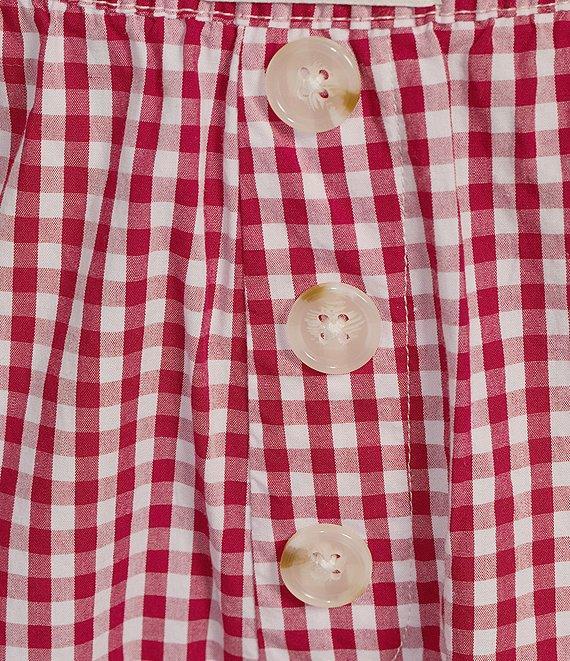 BDG Urban Outfitters Mid Rise Gingham Straight Leg Woven Pants Product Image