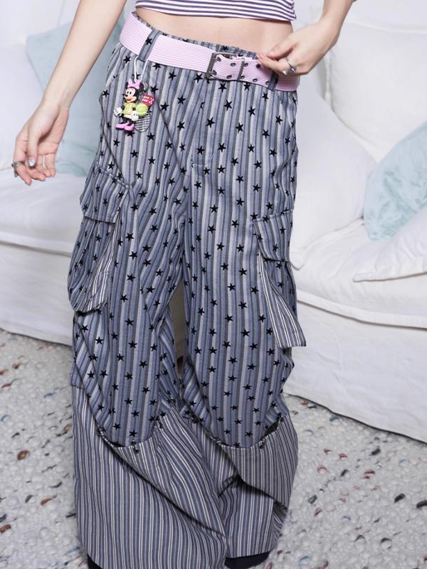 Street Stripe Cargo Pants Product Image