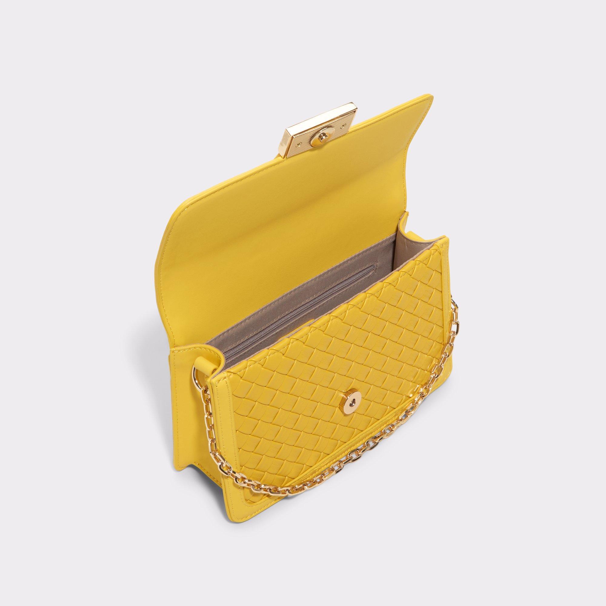 Soleilax Bright Yellow Women's Top Handle Bags | ALDO US Product Image