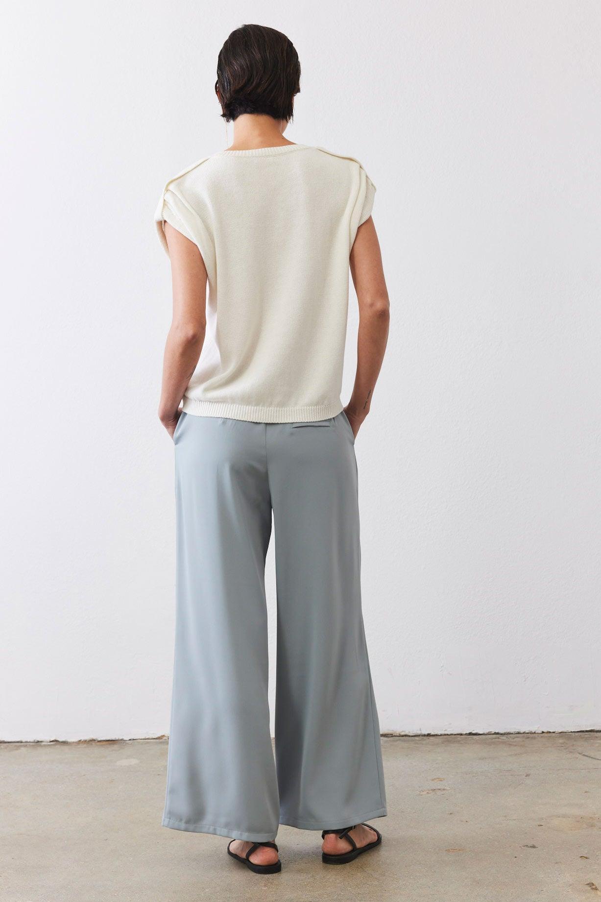 The V-Neck Light Sweater Top Product Image