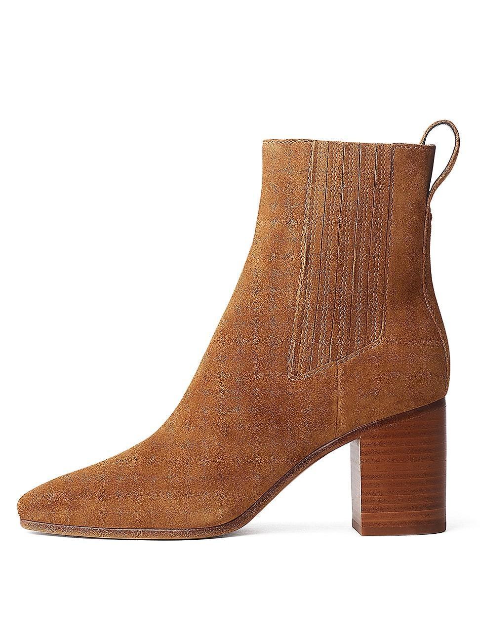 Womens Astra 65MM Suede Ankle Boots Product Image