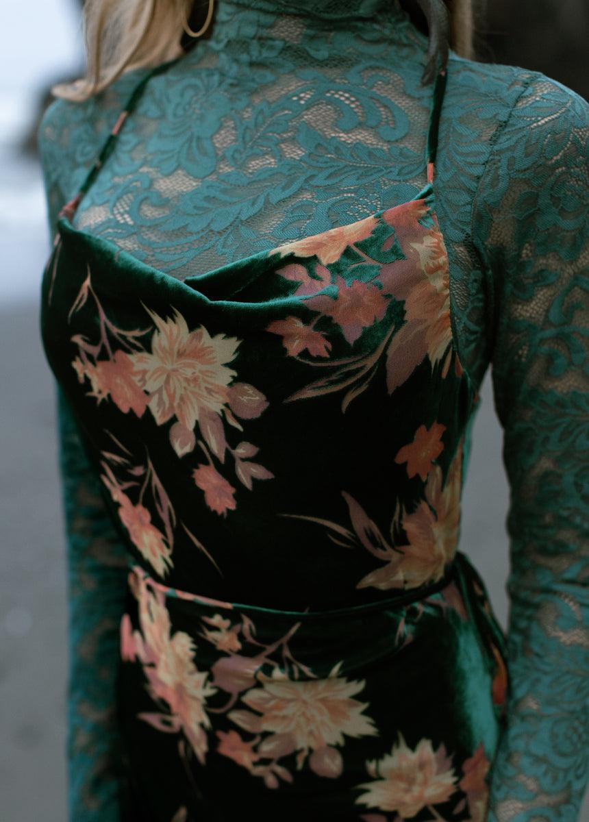 Amanda Dress in Peacock Female Product Image