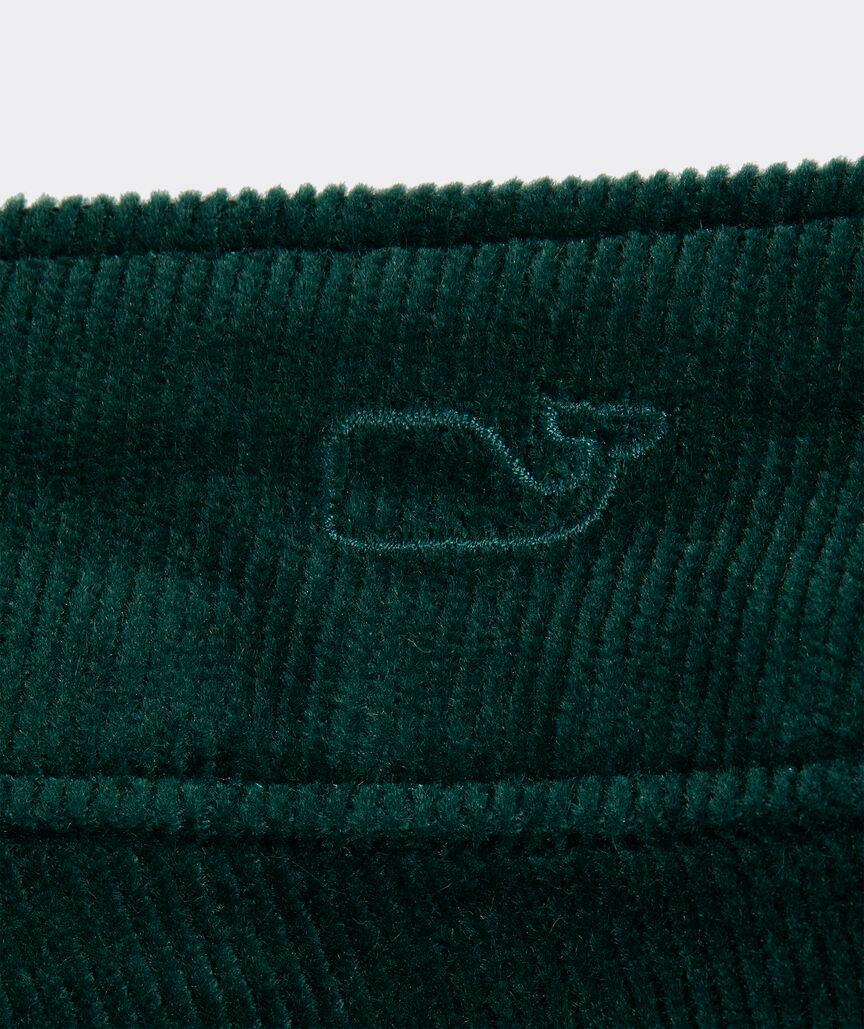 Kick Flare Mid-Rise Corduroy Pants Product Image