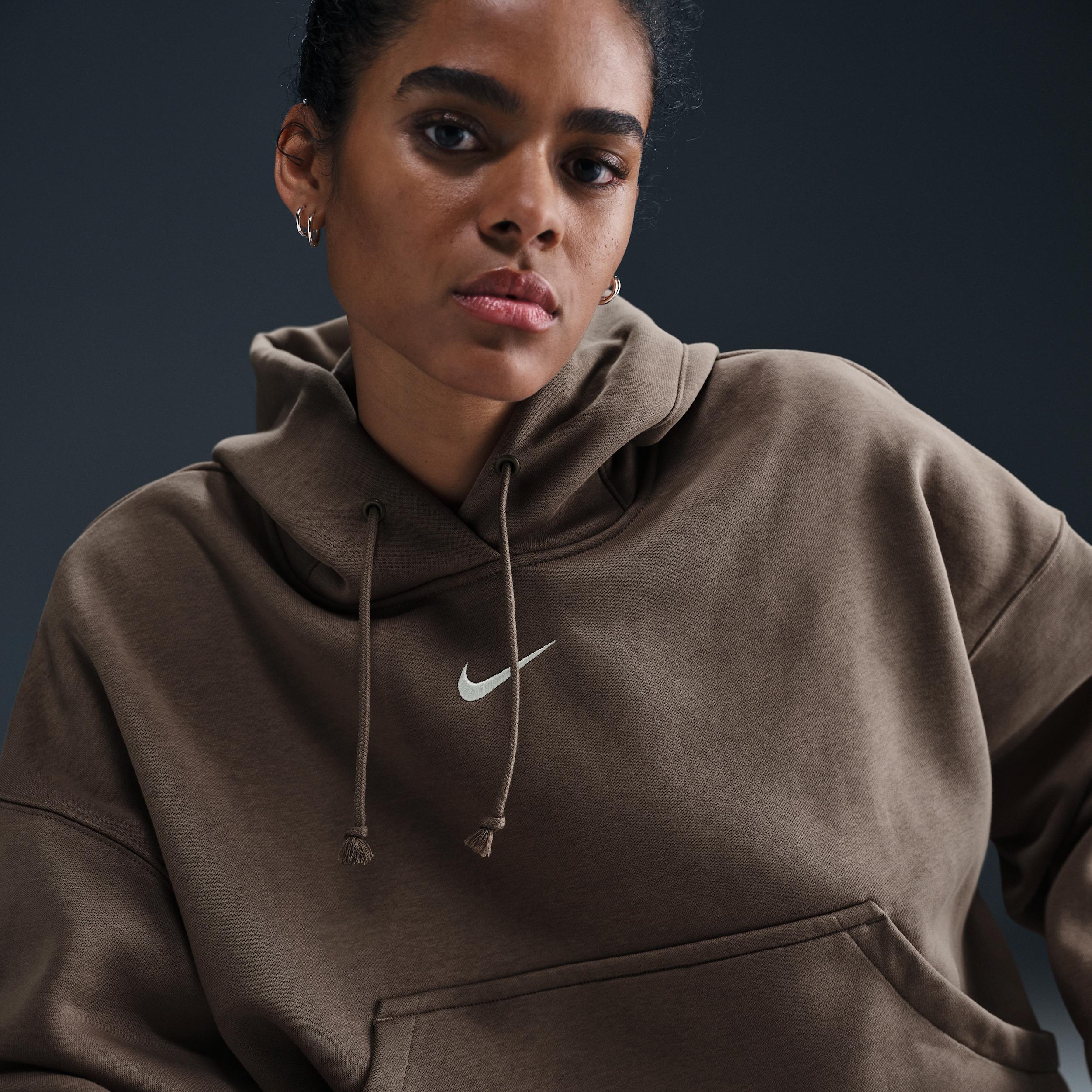 Women's Nike Sportswear Phoenix Fleece Over-Oversized Pullover Hoodie Product Image