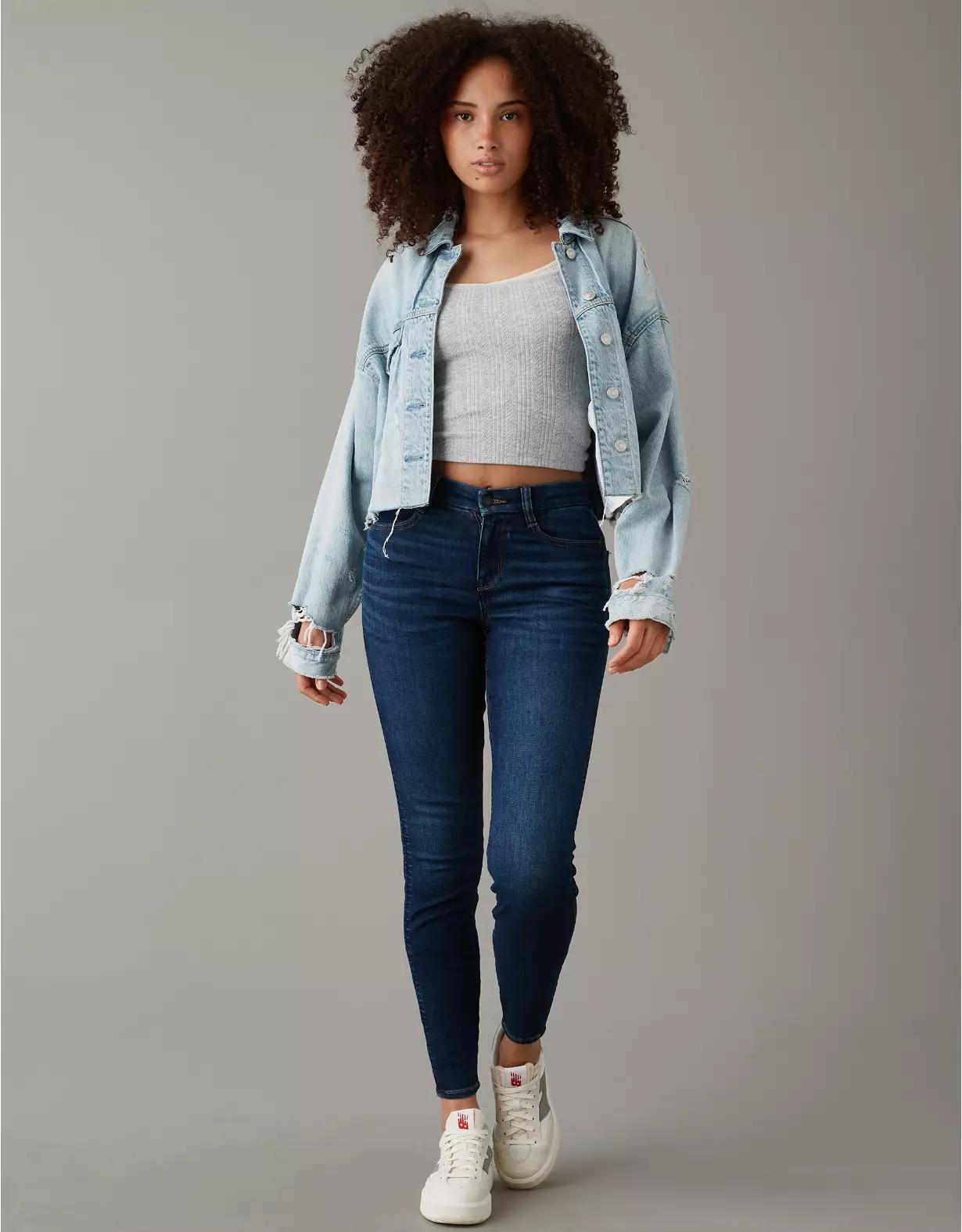 AE Next Level Curvy V-Waist High-Waisted Jegging Product Image