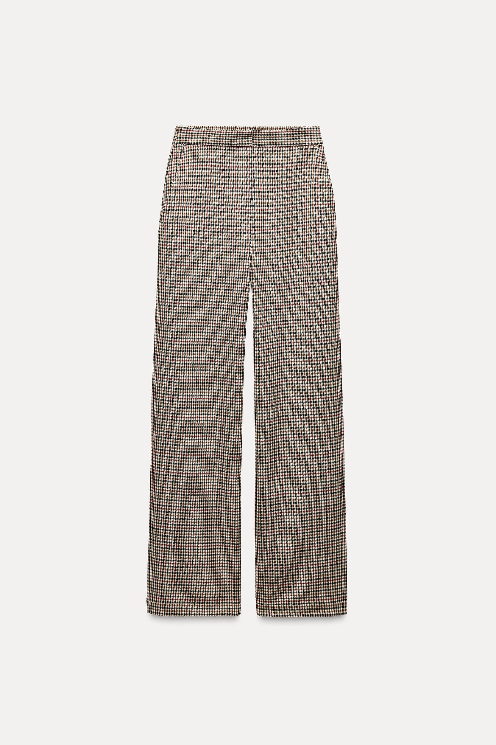 PLAID PANTS ZW COLLECTION Product Image