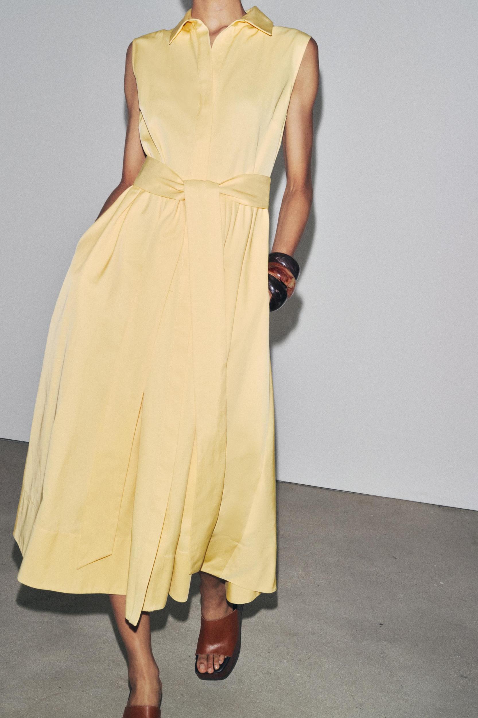 ZW COLLECTION BELTED SHIRT DRESS Product Image