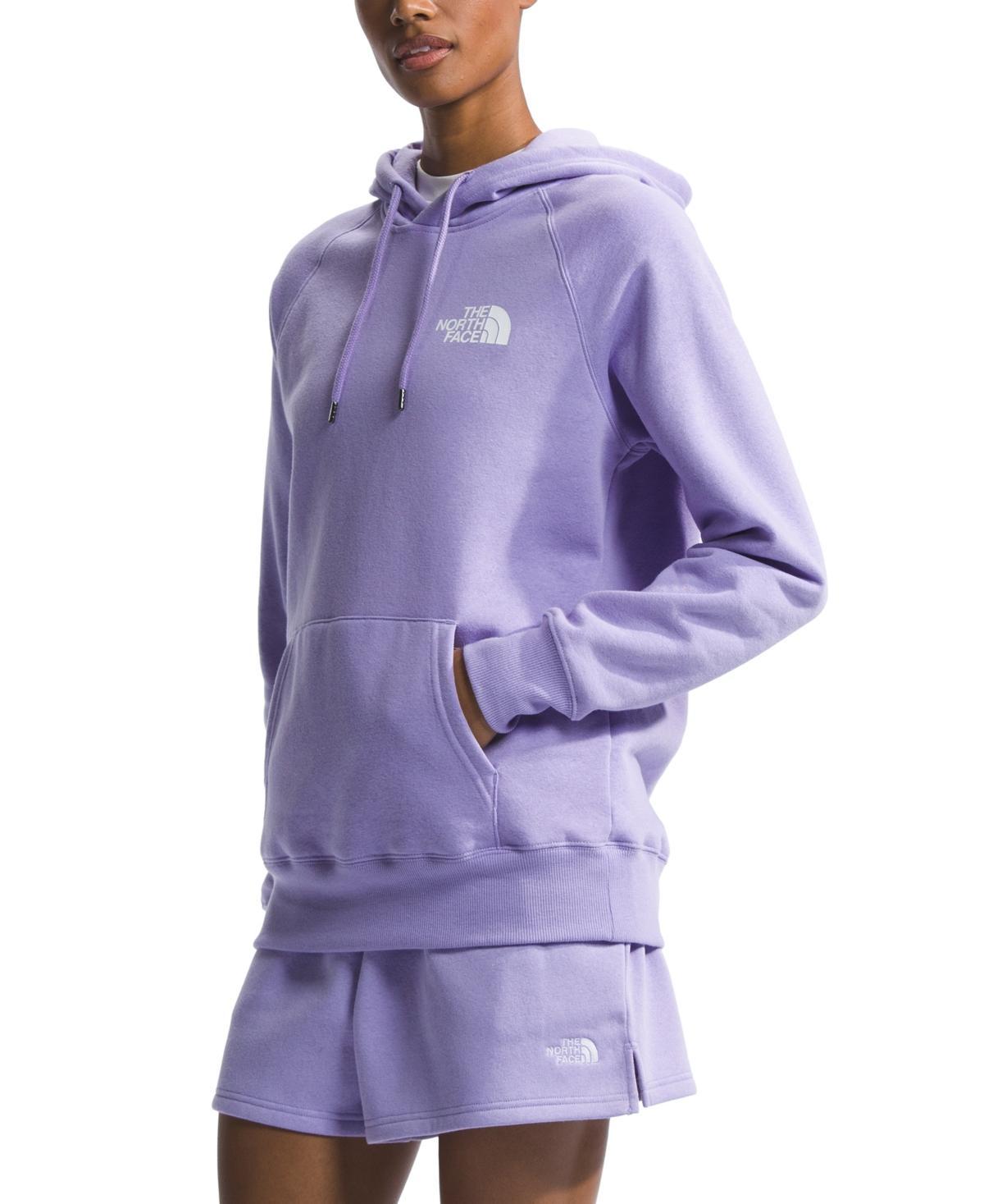 The North Face Box NSE Pullover Hoodie (TNF /Dragonfruit) Women's Sweatshirt Product Image
