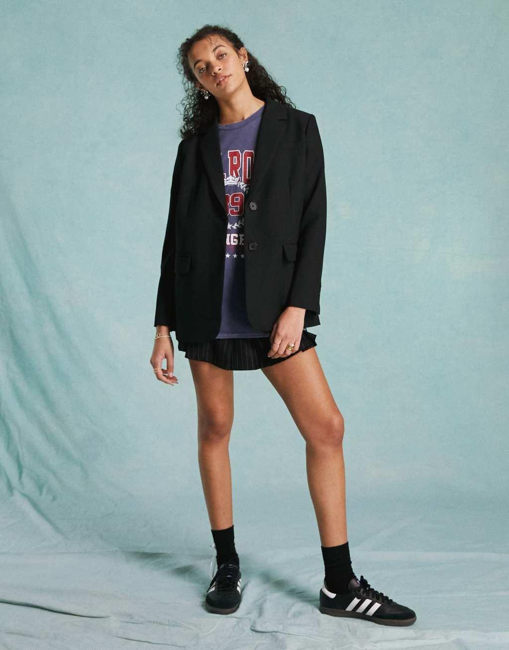 Miss Selfridge oversized blazer Product Image