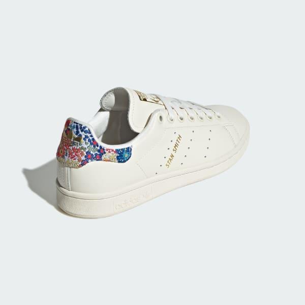 adidas Stan Smith x Liberty London Shoes Off White 8.5 Womens Product Image