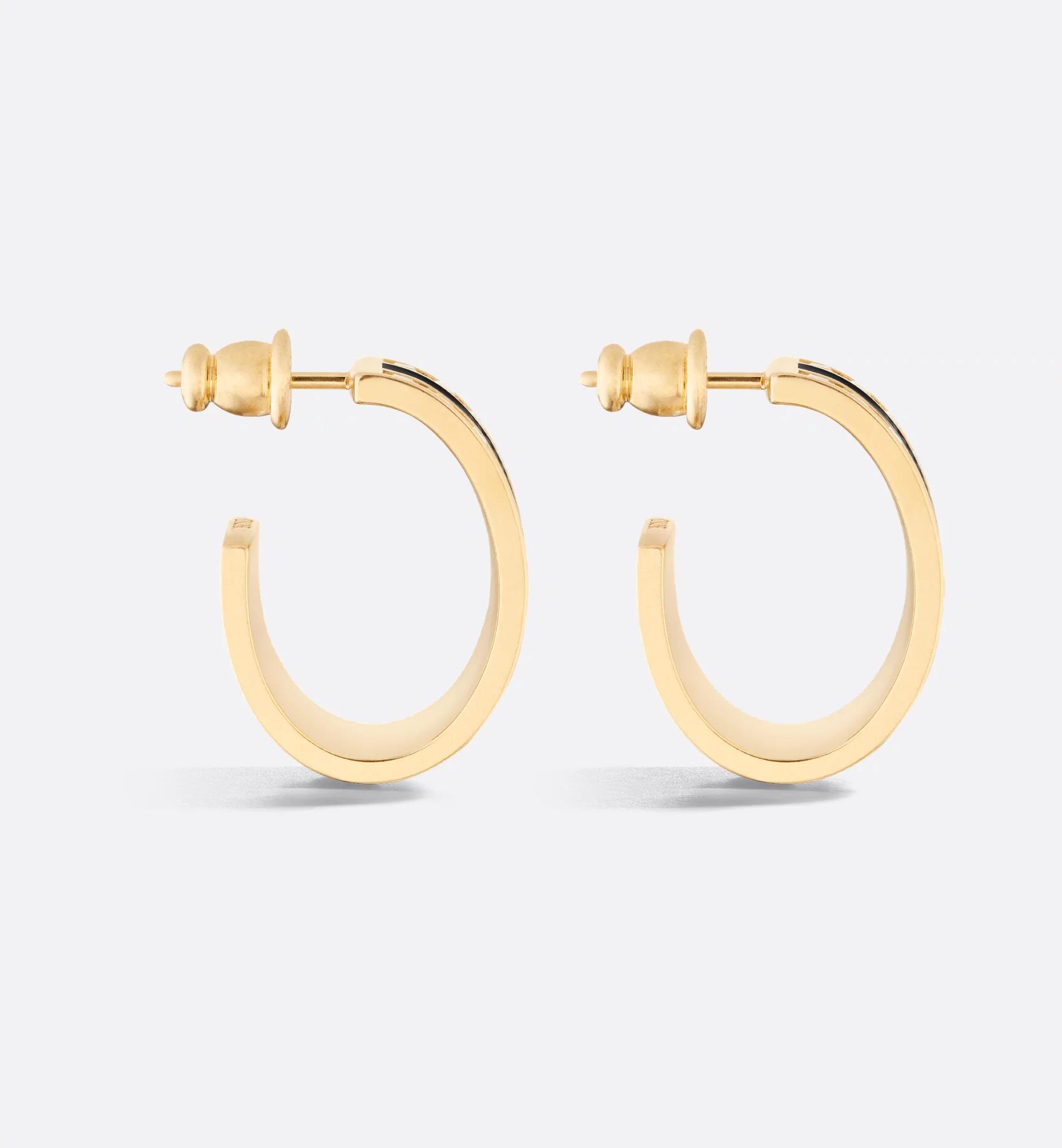 Dior Night Code Hoop Earrings Product Image
