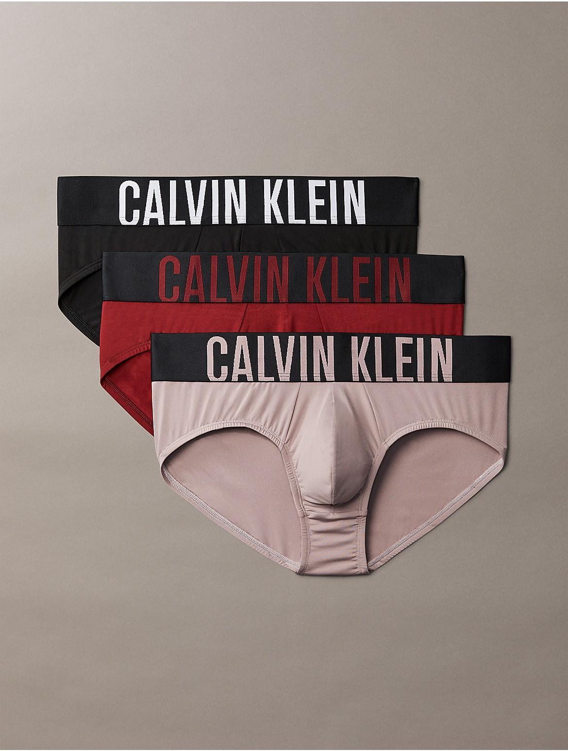 Calvin Klein Men's Intense Power Micro 3-Pack Hip Brief - Black - XL Product Image