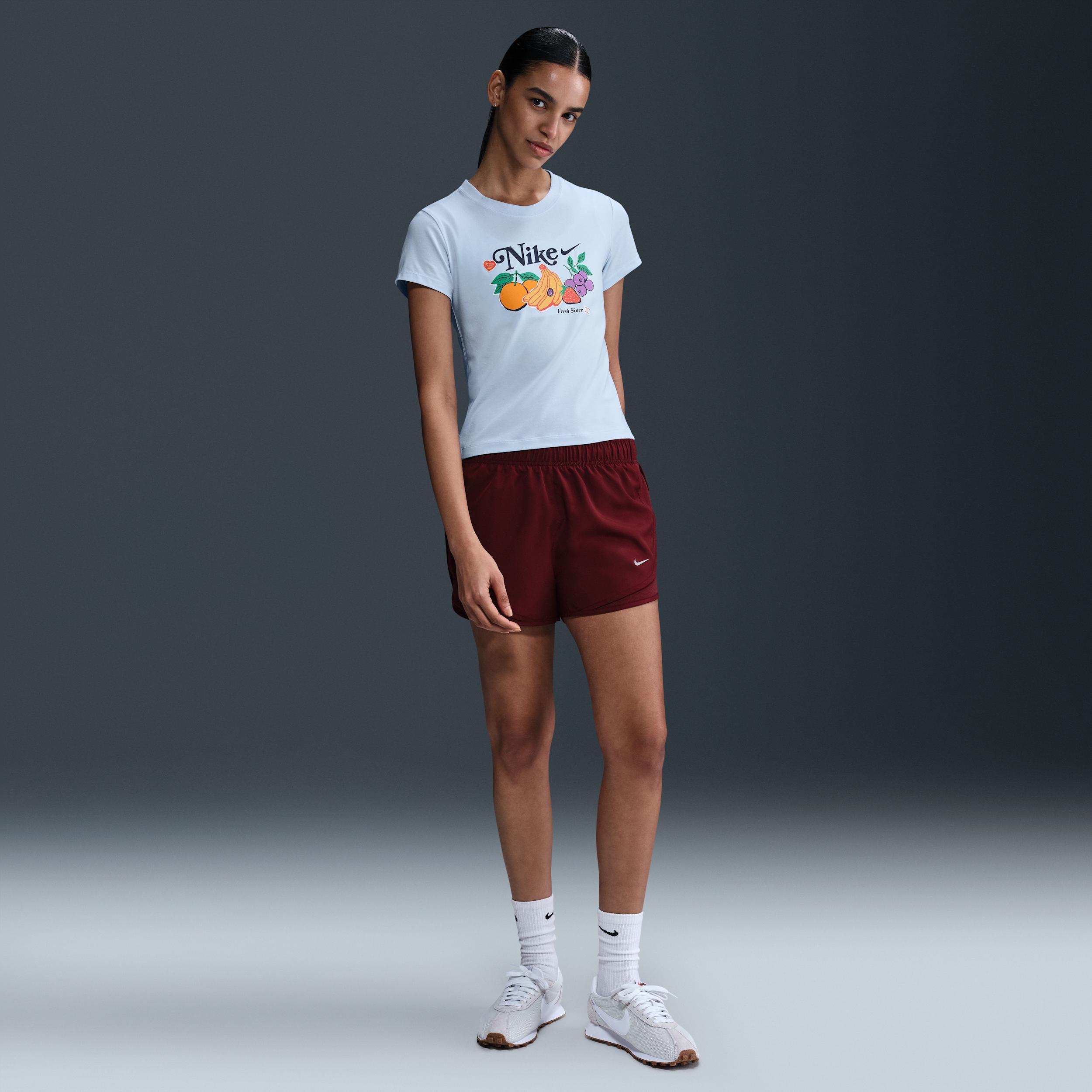 Women's Nike Sportswear Chill Knit Slim Cropped T-Shirt Product Image