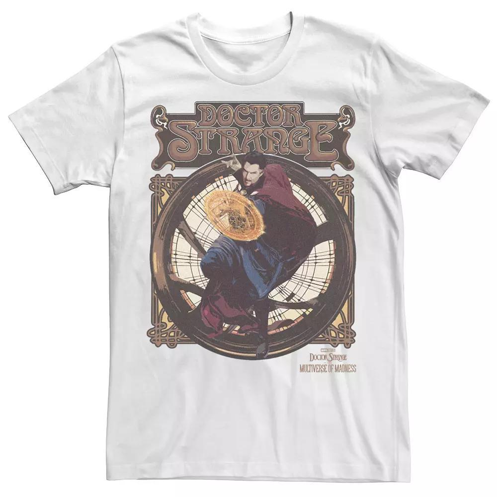 Men's Marvel Doctor Strange Movie 2 Strange Retro Seal Tee, Size: Medium, Blue Product Image