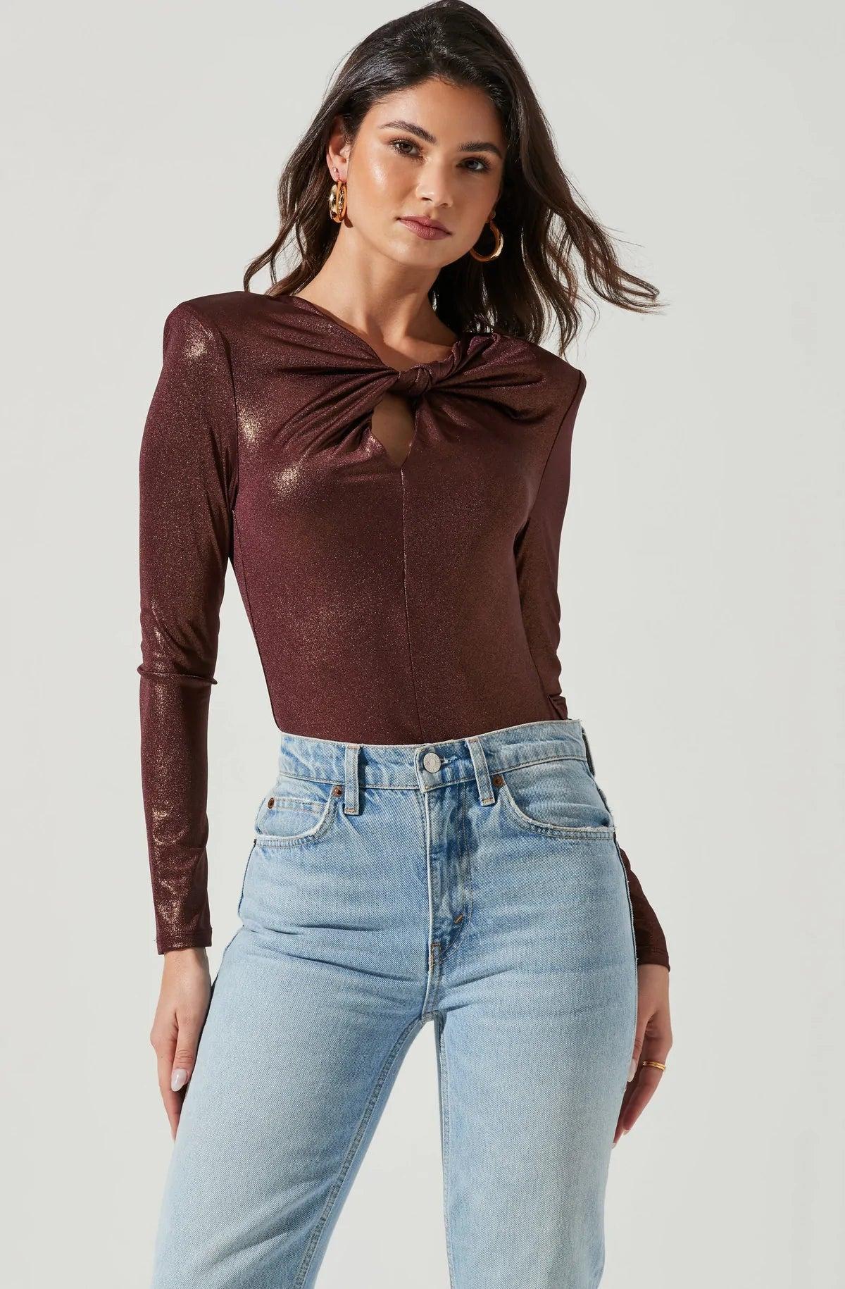 Barcelona Twist Front Bodysuit Product Image