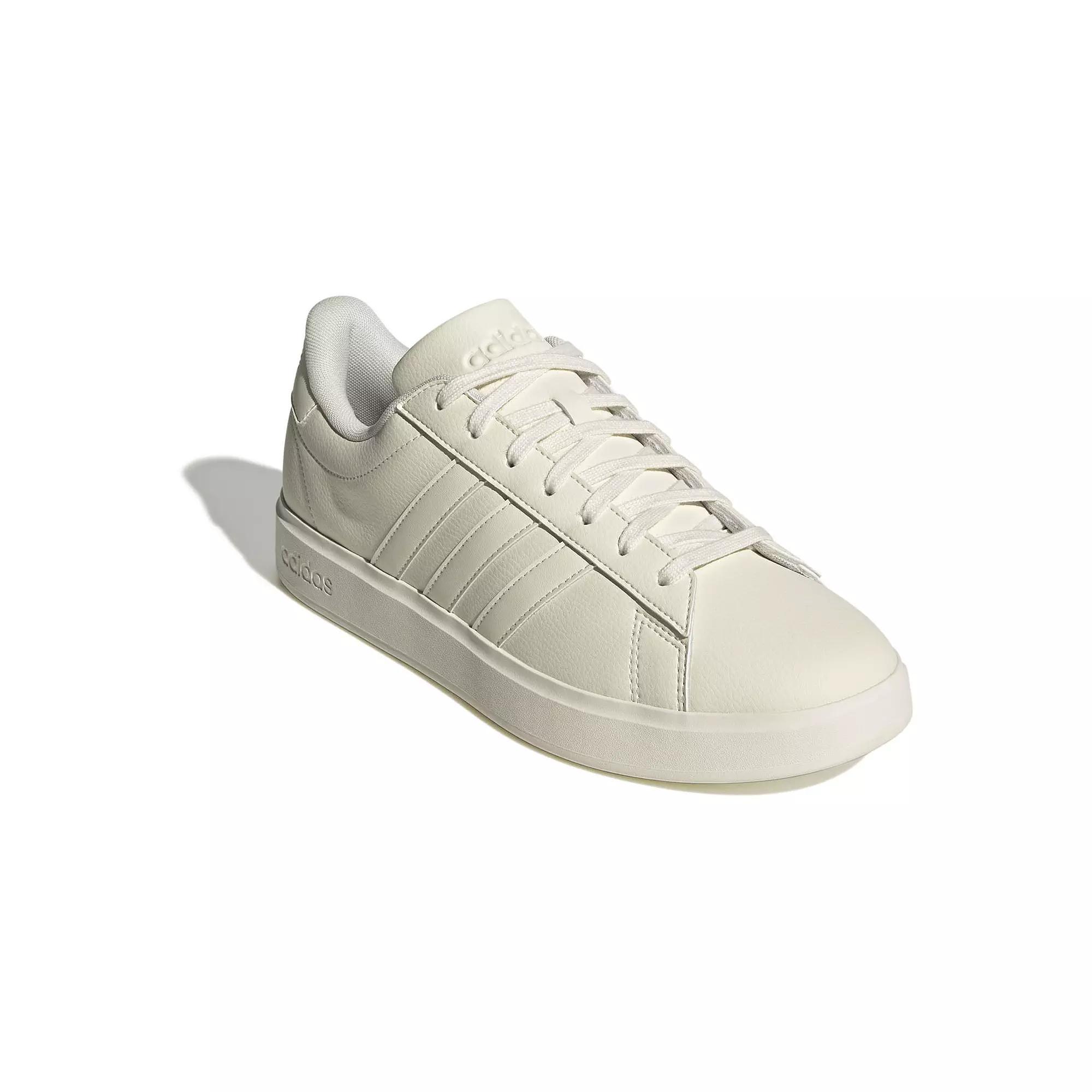 adidas Grand Court 2.0 Cloudfoam Men's Shoes, Size: 9, Off White Alumina Product Image