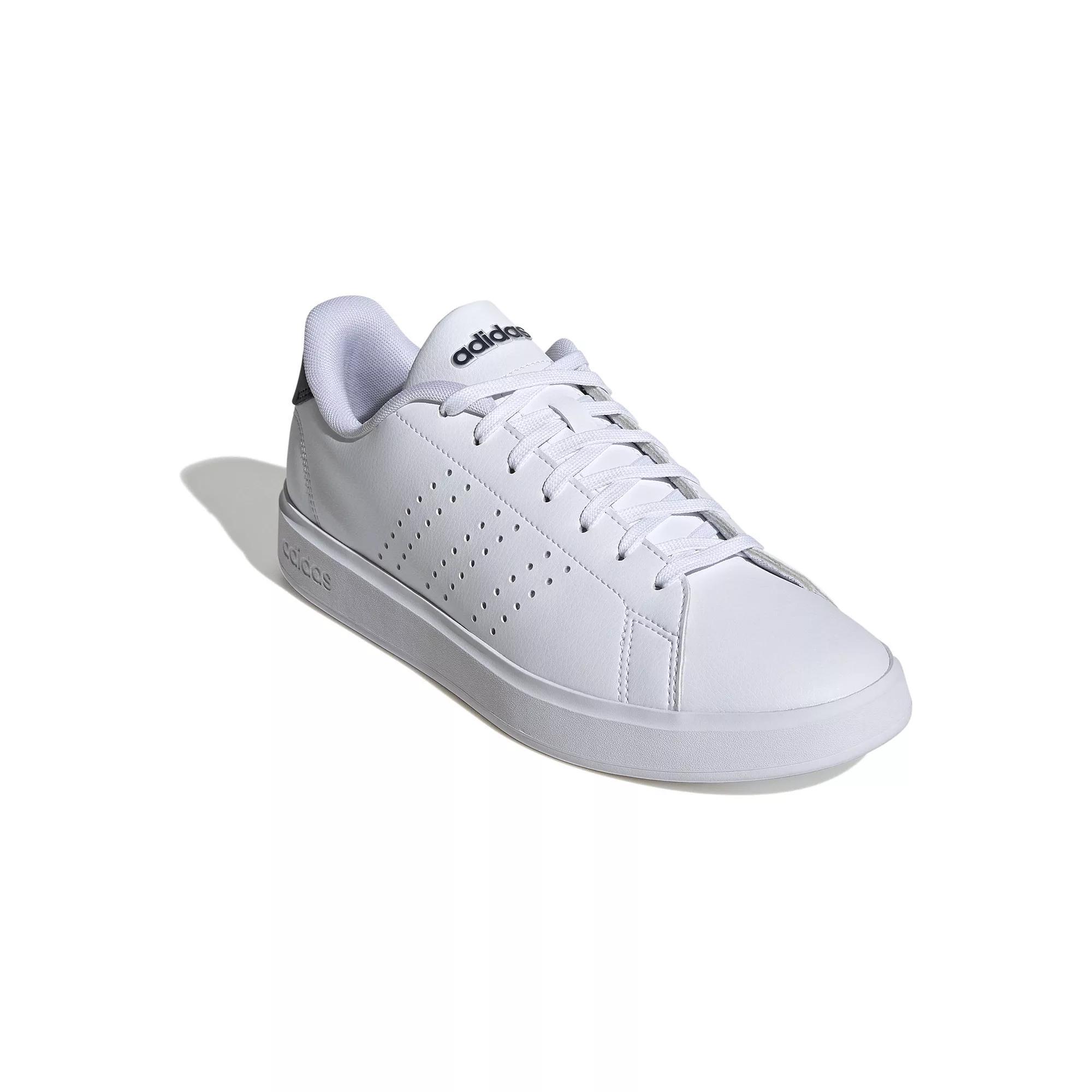 adidas Advantage 2.0 Men's Shoes, Size: 8, White Black Ink Product Image