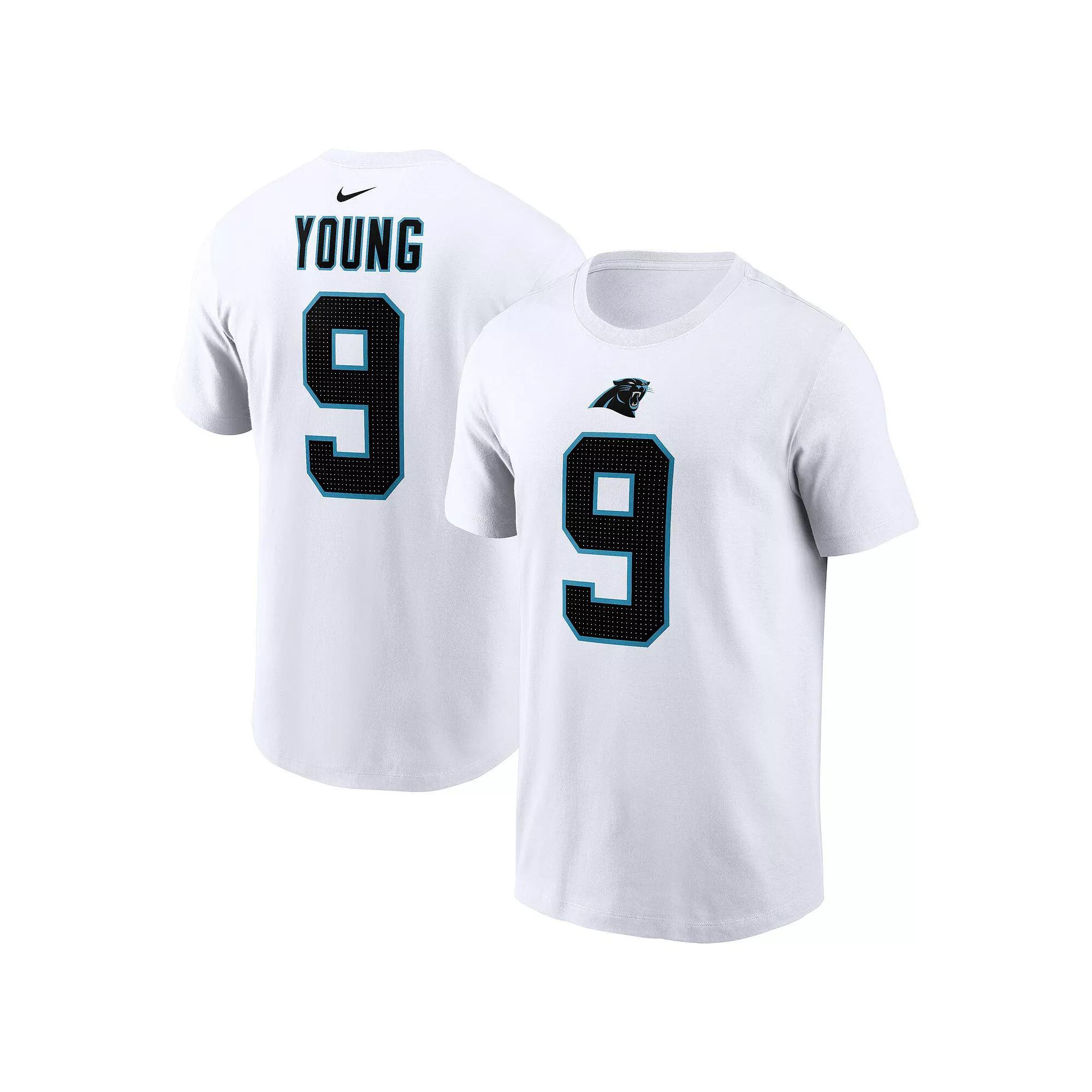 Men's Nike Bryce Young White Carolina Panthers 2023 NFL Draft First Round Pick Player Name & Number T-Shirt, Size: XL Product Image