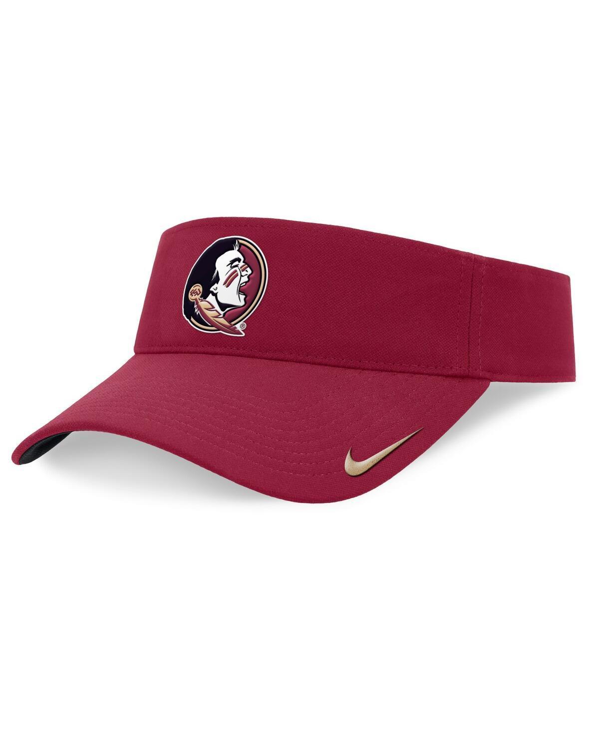 Mens Nike Garnet Florida State Seminoles On-Field Ace Performance Adjustable Visor Product Image