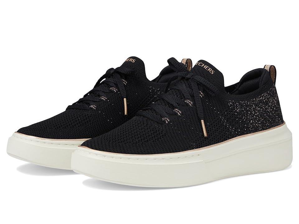 SKECHERS Court Classics Cordova Classic - Sparkling Dust (Black Women's Shoes Product Image