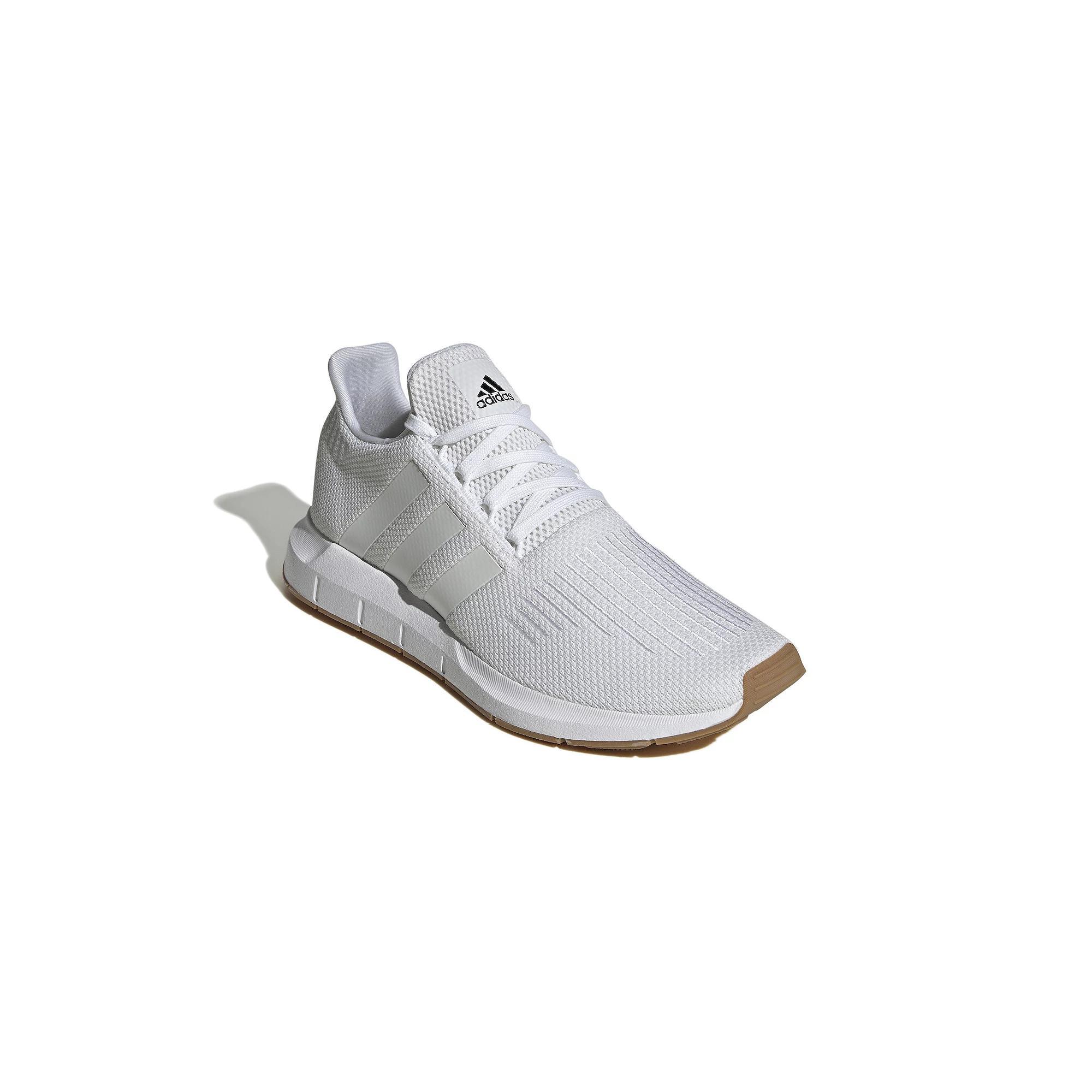 adidas Swift Run 1.0 Men's Casual Running Shoes, Size: 9.5, White White Gum Product Image