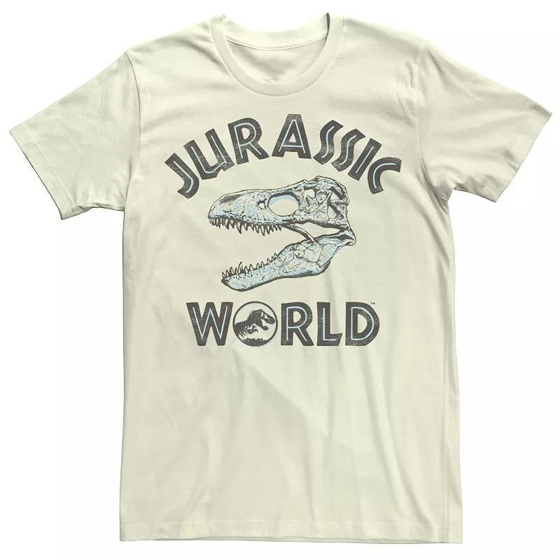 Men's Jurassic World Fallen Kingdom T-Rex Bones Tee, Size: 3XL, Silver Product Image