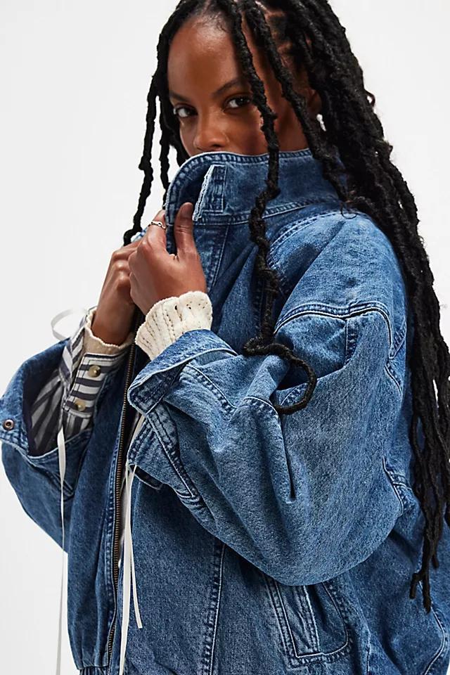 Seventy + Mochi Juno Oversized Denim Jacket Product Image