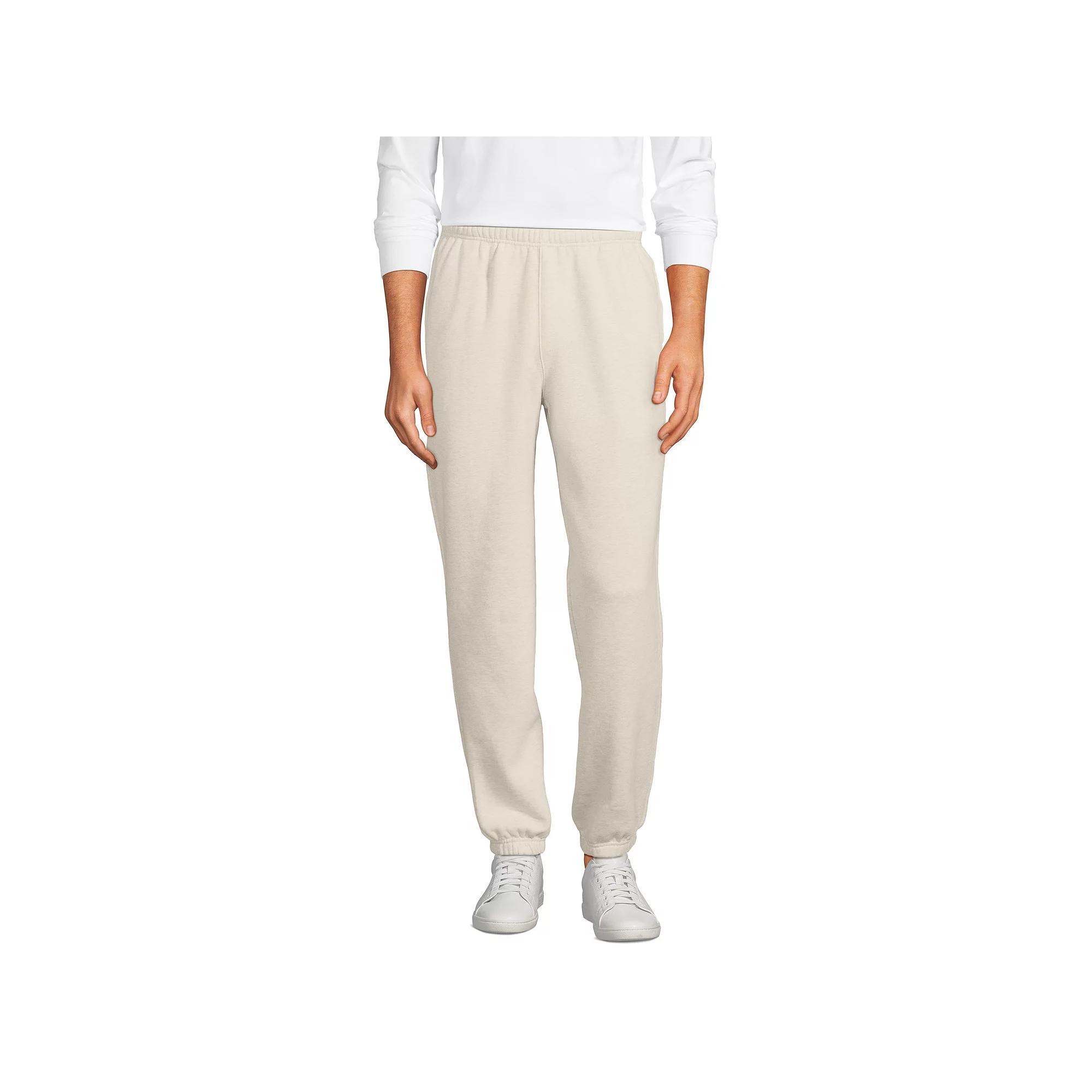 Men's Lands' End Serious Sweats Drawstring Sweatpants, Size: Large, Evening Blue Product Image