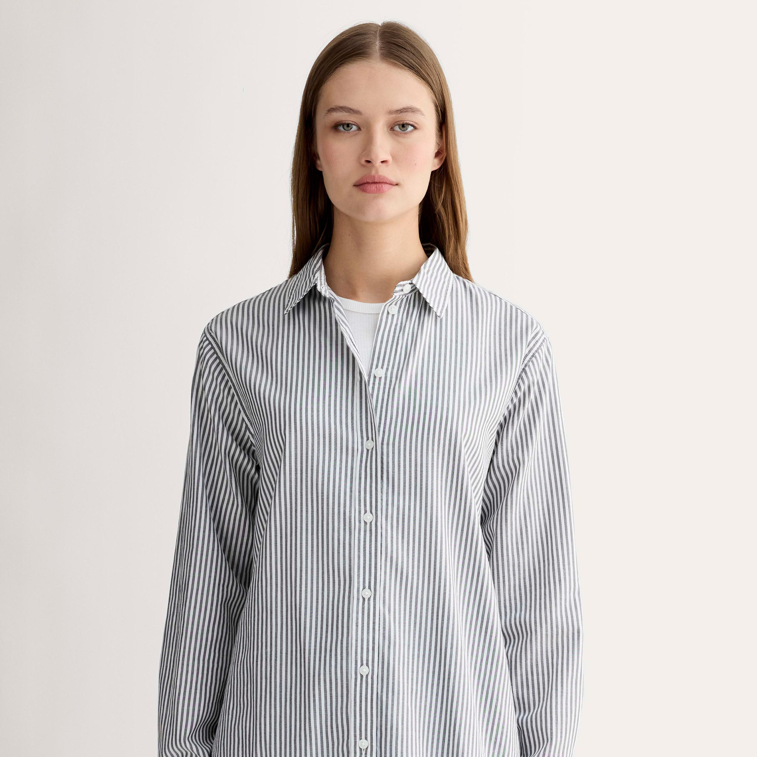 Womens Silky Cotton Relaxed Shirt by Everlane Product Image