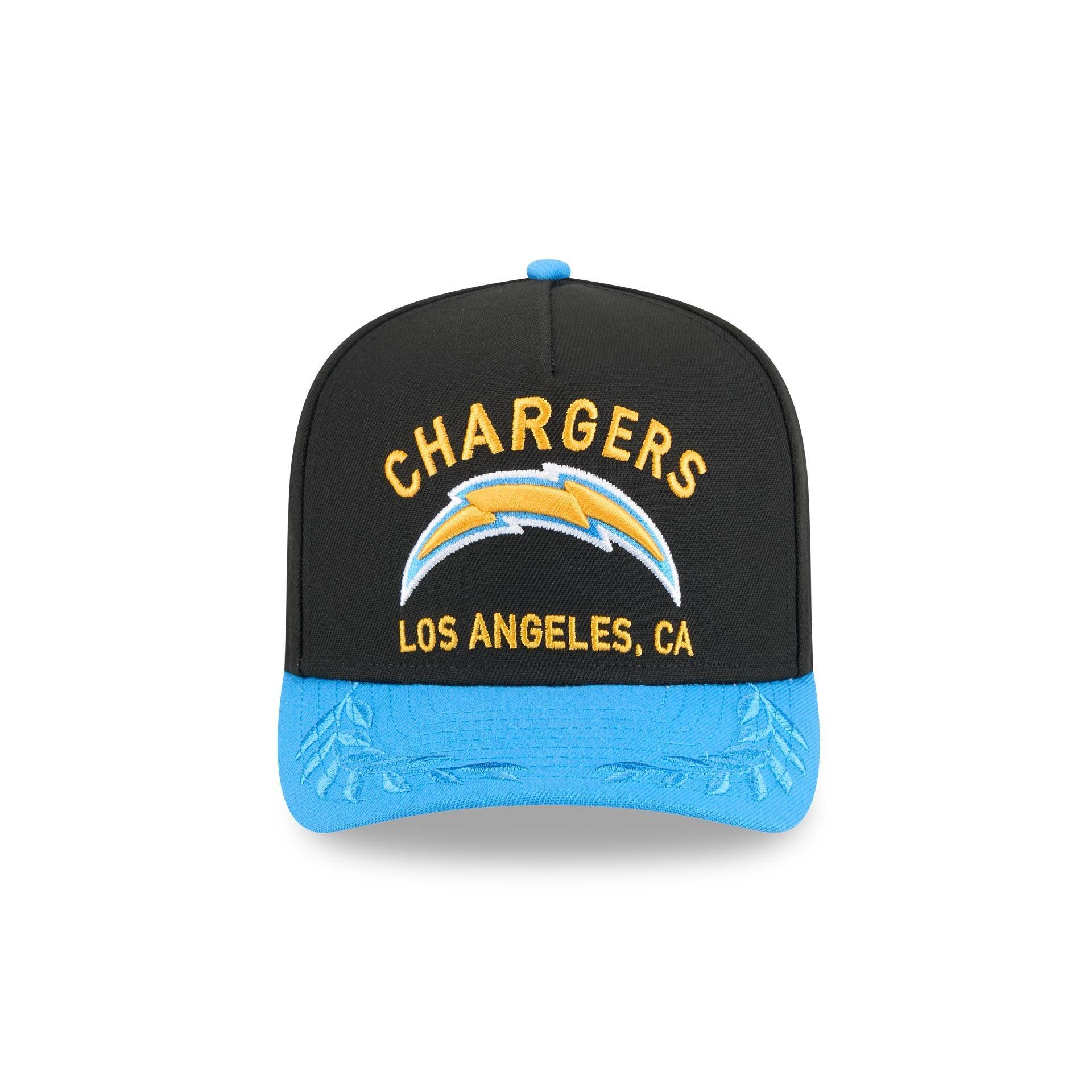 Los Angeles Chargers 2025 Draft 9FIFTY A-Frame Snapback Hat Male Product Image