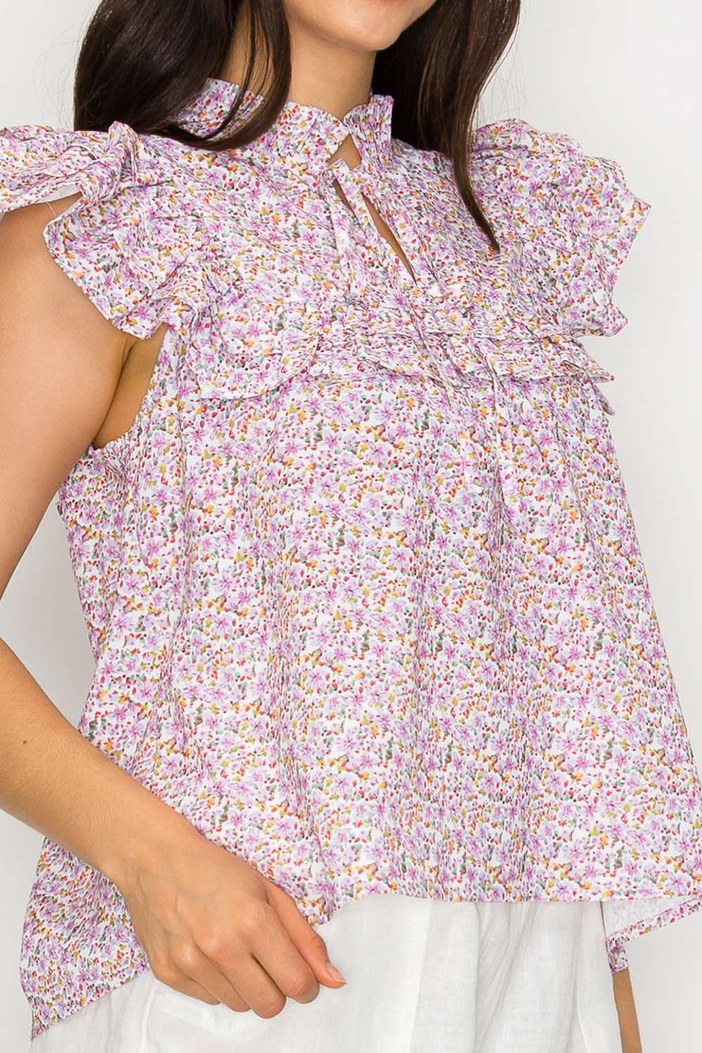 Spring Bloom Meadow Top Product Image