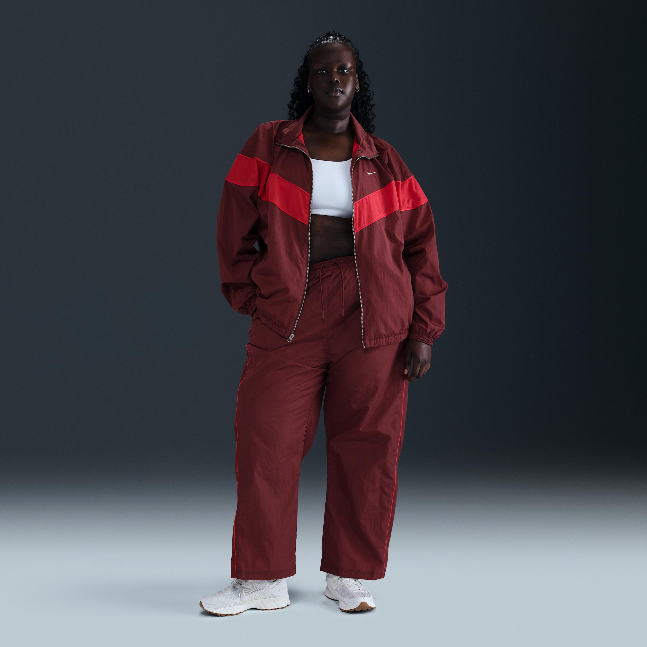 Nike Women's Windrunner Loose UV Woven Full-Zip Jacket (Plus Size) Product Image