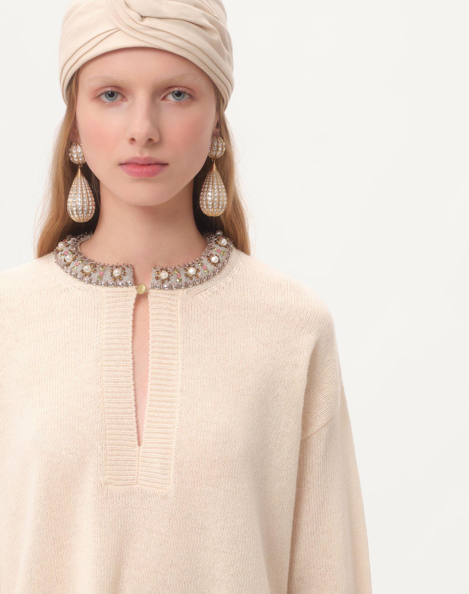Embroidered Sweater Product Image