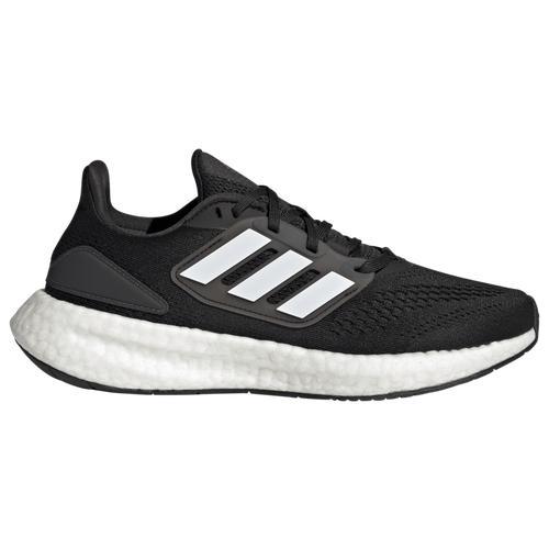 adidas Running Pureboost 22 White/Carbon) Women's Shoes Product Image