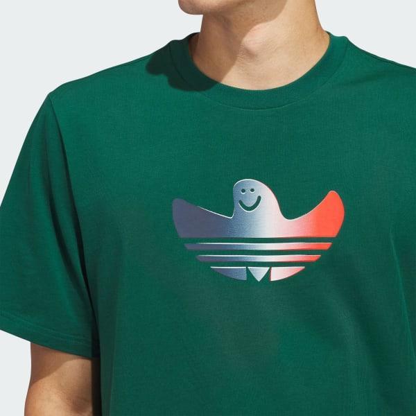 adidas Shmoofoil Fill Tee (Gender Neutral) Dark Green XS Unisex Product Image