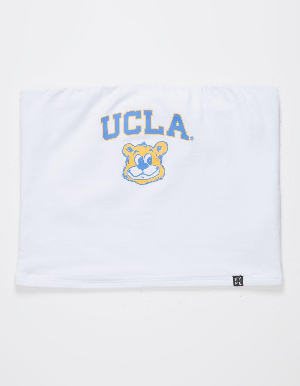 HYPE AND VICE UCLA Womens Tube Top - WHITE Product Image