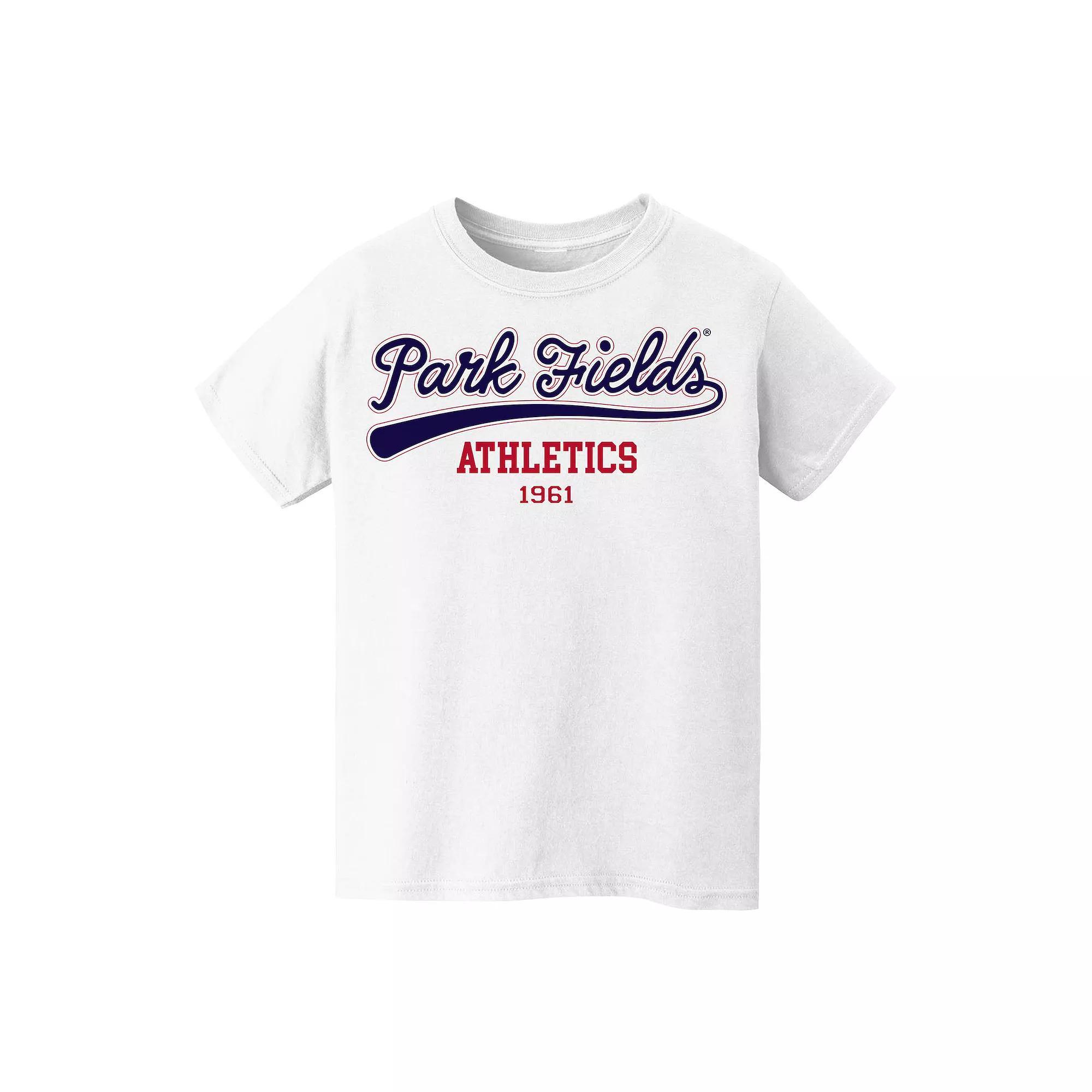 Kid's 8-20 Sixty One Navy and Red Graphic Tee, Boy's, Size: Medium, White Product Image