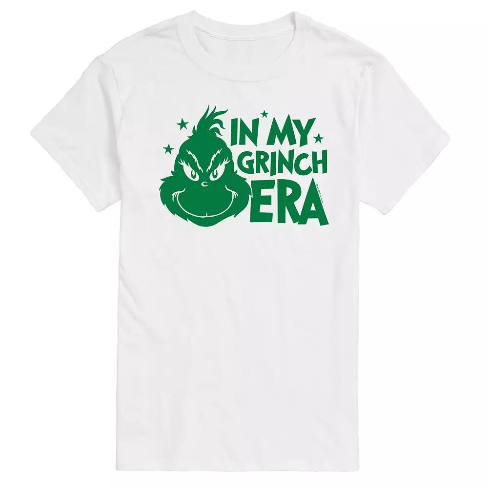 Men's Dr. Seuss In My Grinch Era Graphic Tee, Size: XXL, White Product Image