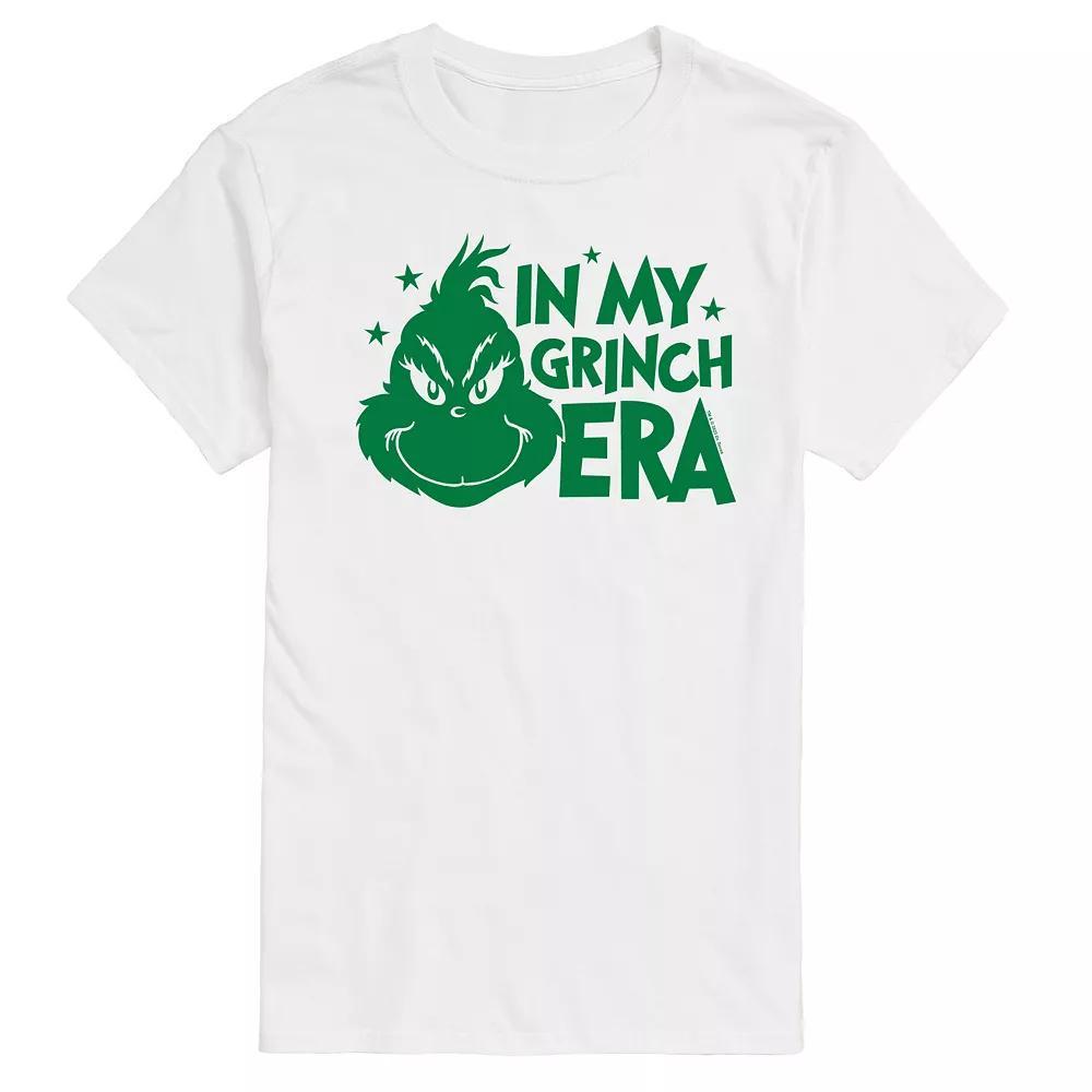 Men's Dr. Seuss In My Grinch Era Graphic Tee, Size: XXL, White Product Image