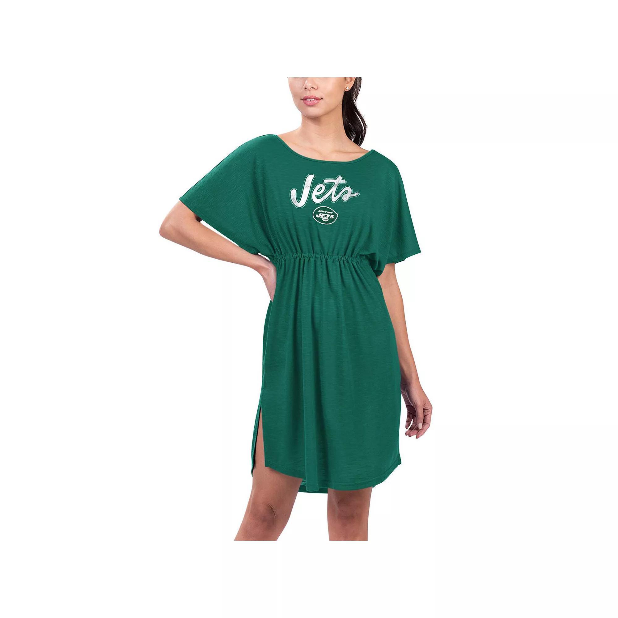 Women's G-III 4Her by Carl Banks Black Jacksonville Jaguars Versus Swim Cover-Up, Size: Medium Product Image
