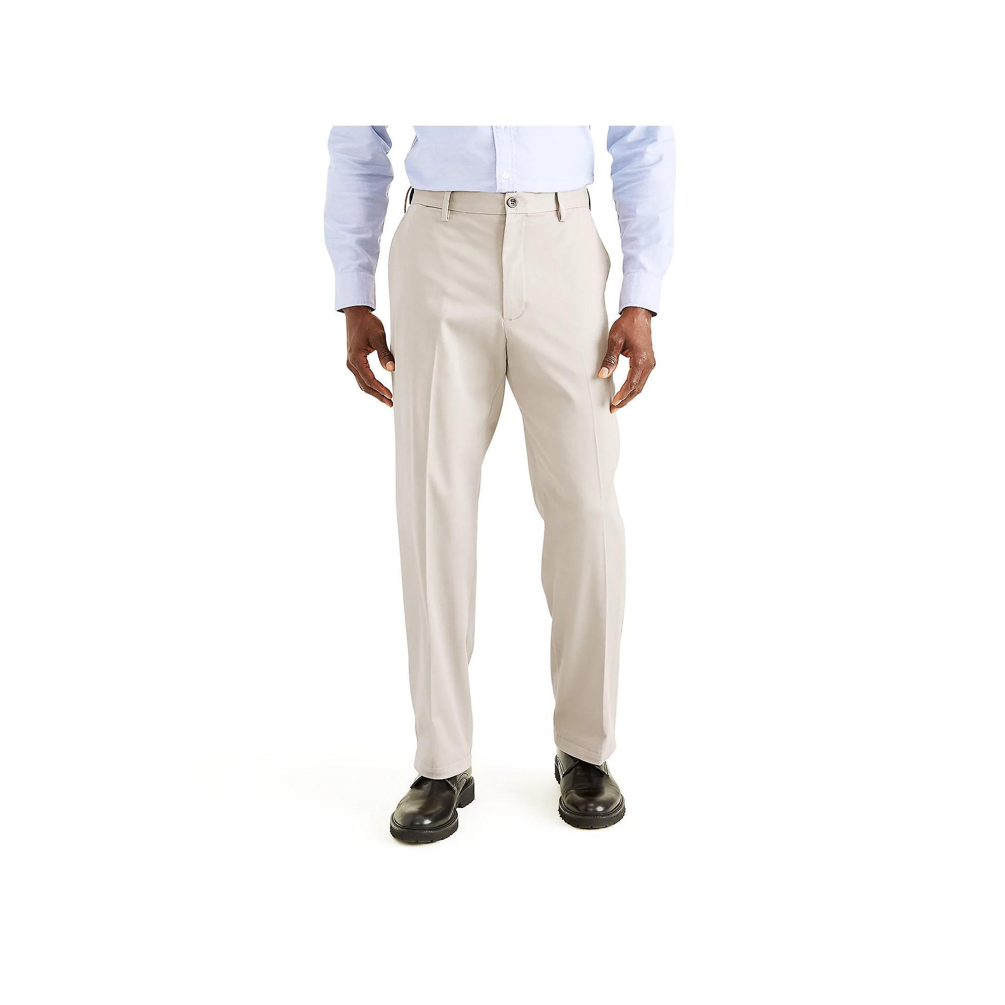 Men's Dockers® Stretch Easy Khaki Classic-Fit Flat-Front Pants, Size: 38X29, Cloud Product Image