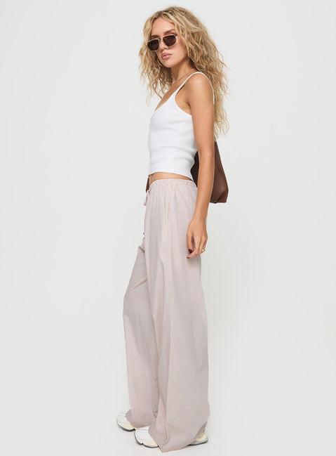 Ogilvie Pants Beige Stripe Product Image