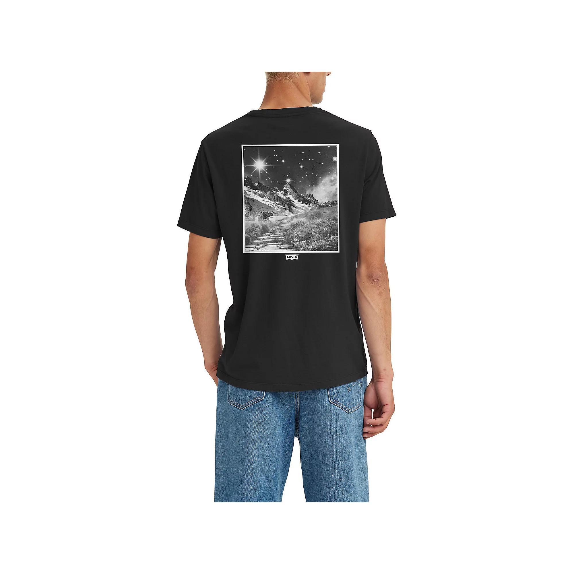 Men's Levi's® Classic Graphic Tee, Size: Medium, Poster Black Product Image